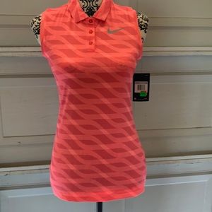 Nike golf sleeveless polo (golf)